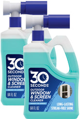 30 SECONDS front packaging attached to hose shows quick setup and convenience