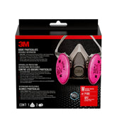 3M 6297P1 front view of facepiece showing seal and placement for confidence