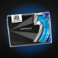 5 GUM sticks ordenados que muestran cantidad y presentación portátil