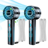 AaoLin vista frontal del ventilador mostrando diseño compacto y fácil de usar
