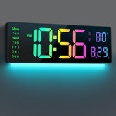 Abovsare front view showing clear 16-inch LED digits and color options for easy reading
