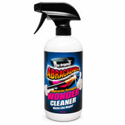 Abracadabra bottle front label showing product name and citrus solvent benefit