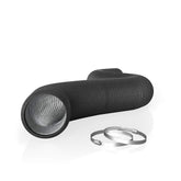 AC Infinity front view of 6-inch ducting package showing length and clamps for easy installation