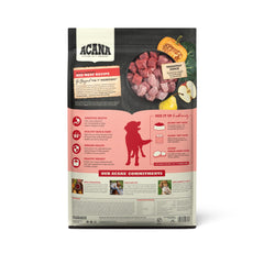 ACANA kibble close-up texture highlighting crunchy bite