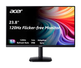 Acer KB242Y front view showing slim bezel and large clear display