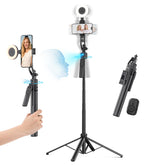 Acer tripod full-height front view showing portability and stable reach