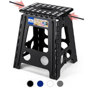 ACKO front view open stool showing stability and capacity