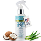 Active COCO front packaging showing protective spray for swim