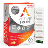 ACTIVEIRON front packaging showing clear supplement branding and benefits
