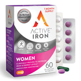 ACTIVEIRON front packaging showing product and benefit gentle absorption