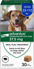 Advantus front package 30 ct showing label and weight range for easy selection