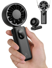 Aecooly vista frontal del ventilador mostrando diseño compacto y potencia