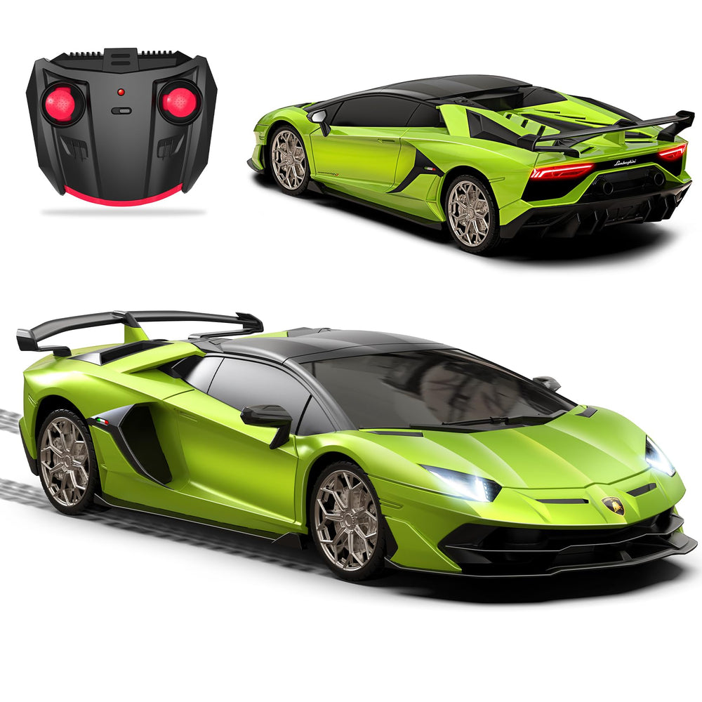 AEROQUEST vista frontal del Lamborghini Aventador SVJ mostrando diseño realista