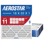Aerostar vista frontal del empaque de 6 pack mostrando ahorro y compatibilidad