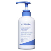 AESTURA envase frontal mostrando loción y beneficio hidratante