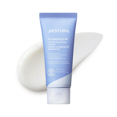 AESTURA envase frontal ATOBARRIER365 mostrando diseño y beneficio hidratante