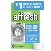 Affresh presentación 12 tabletas muestra almacenamiento y conveniencia