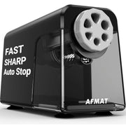 AFMAT front view showing durable build and plug-in design for reliable sharpening
