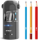 AFMAT PSX5 front view showing compact design and pencil slot for neat sharpening