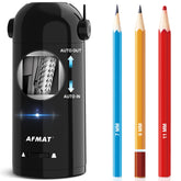 AFMAT PSX5 front view showing compact design and clear shaving receptacle benefit convenience