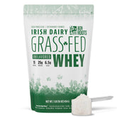 AGN Roots front pouch showing brand and pasture certification for transparent sourcing