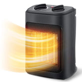 Aikoper front view showing heater face and fast heating benefit