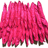 Aimin Hair empaque frontal mostrando 30 rulos rosados y beneficios prácticos