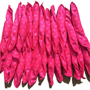 Aimin Hair empaque frontal mostrando 30 rulos rosados y beneficios prácticos