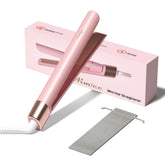 AIMSEE plancha mini frontal en rosa, portátil y elegante
