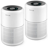AIRTOK vista frontal pack de 2 unidades mostrando diseño compacto y control fácil