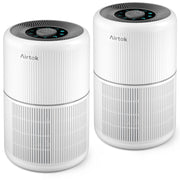 AIRTOK vista frontal pack de 2 unidades mostrando diseño compacto y control fácil