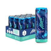 Alani Nu front packaging showing Breezeberry cans for clear shelf appeal