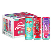 Alani Nu lata frontal del pack variedad mostrando diseño y energía