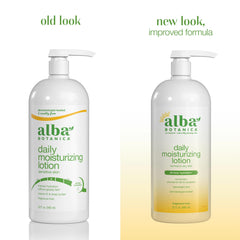 Alba Botanica textura cremosa a primer plano que facilita absorción rápida