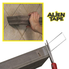ALIEN TAPE primer plano de textura nano que garantiza fuerte adherencia