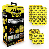 ALIEN TAPE frente del paquete mostrando la cantidad y formato útil