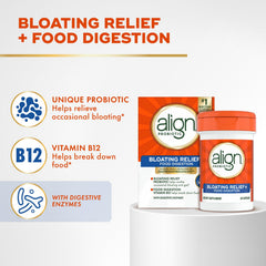 Align capsule close-up highlighting texture and vegetarian capsule for easy swallowing