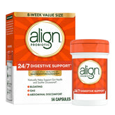 Align envase frontal mostrando 56 cápsulas y beneficios para la digestión