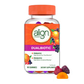 Align paquete frontal con gomitas y beneficios digestivos visibles