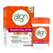 Align front packaging showing product name and 28 capsules — clear benefit labeling