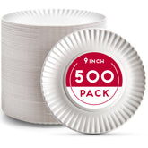 Alitte plate front packaging showing 500-count and convenience