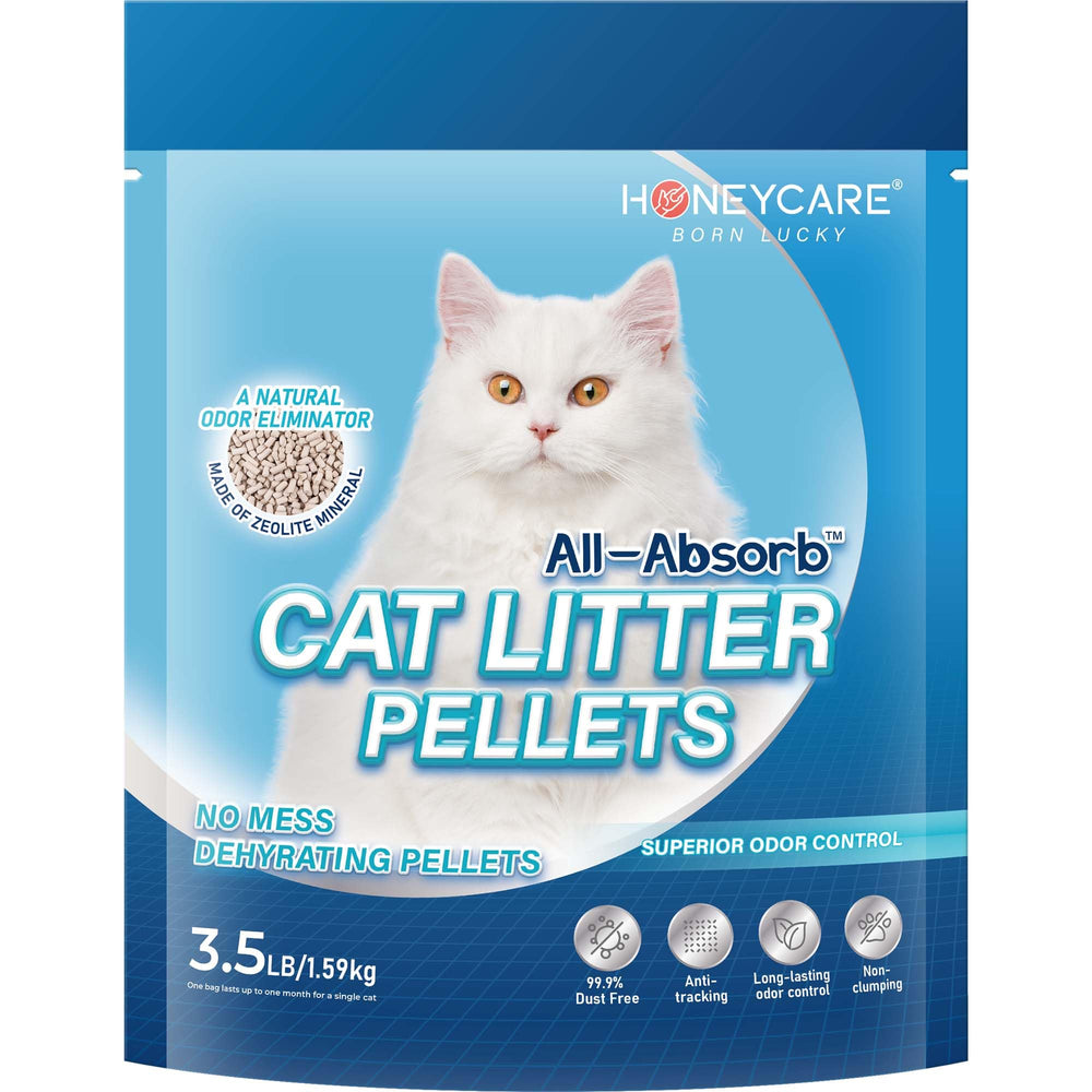 All-Absorb frente del paquete mostrando la marca y beneficio control de olores