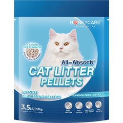 All-Absorb frente del paquete mostrando la marca y beneficio control de olores