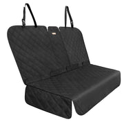 ALLANSING full rear seat cover fitted showing complete protection and tidy interior