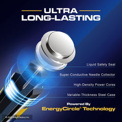 Allmax battery pack held in hand showing scale and bulk value