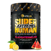 ALPHA LION front packaging showing bold label and Slaughtermelon flavor, highlighting product identity and appeal