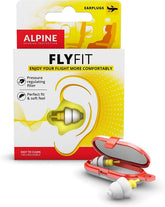Alpine FlyFit embalaje frontal mostrando diseño y practicidad
