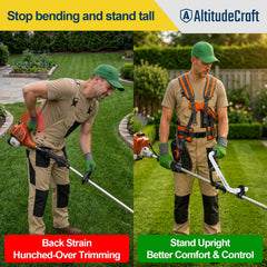 AltitudeCraft acolchado de hombros en primer plano, confort prolongado