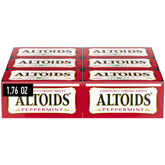 Altoids front tin view showing compact portable freshness