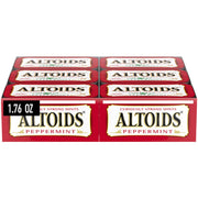 Altoids front tin view showing compact portable freshness